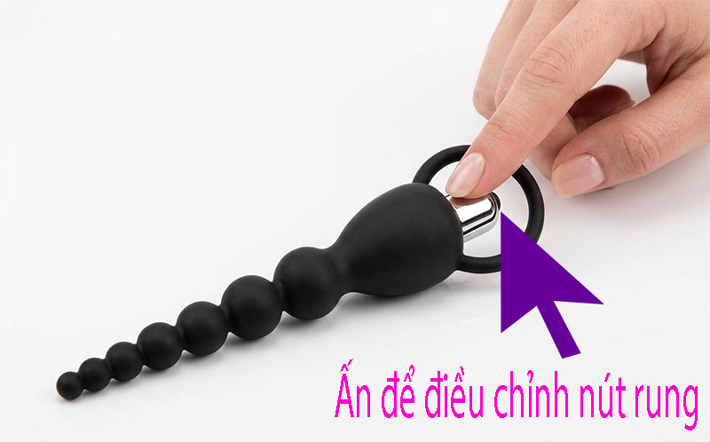 Máy rung kích hậu môn Black Mont massage sinh lý hiệu quả